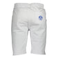 North Sails White Cotton Men's Sweatpant Mens Shorts
