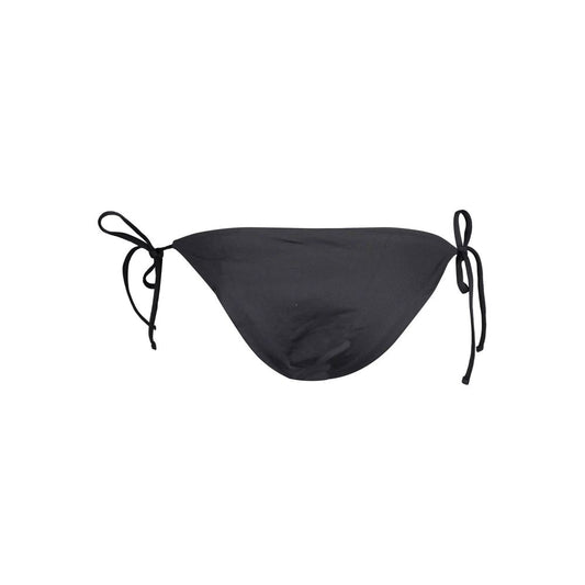 Karl Lagerfeld Black Elastane Swimwear