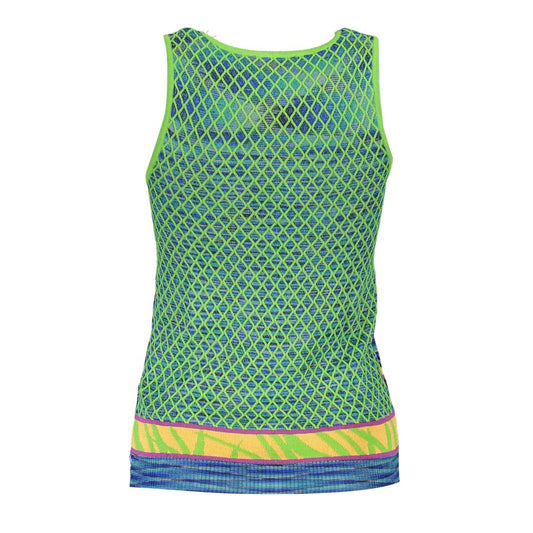 Desigual Green Cotton Tank Top