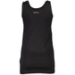 Cavalli Class Black Cotton Tank Top