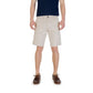 Borghese Bicolor Cotton Bermuda Mens Shorts