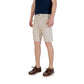 Borghese Bicolor Cotton Bermuda Mens Shorts
