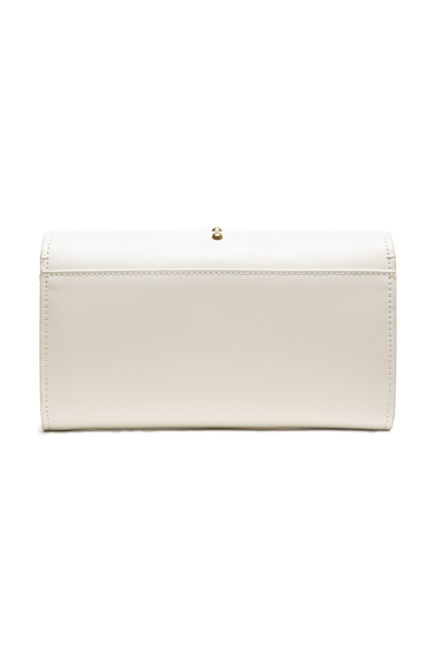 PINKO White Leather One Simply Love Mini Bag Womens Shoulder Bag
