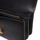 PINKO Black Leather Love Bell Classic Shoulder Bag Womens Shoulder Bag
