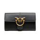 PINKO Black Mini Love Bag One Simply Womens Wallet
