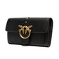 PINKO Black Mini Love Bag One Simply Womens Wallet