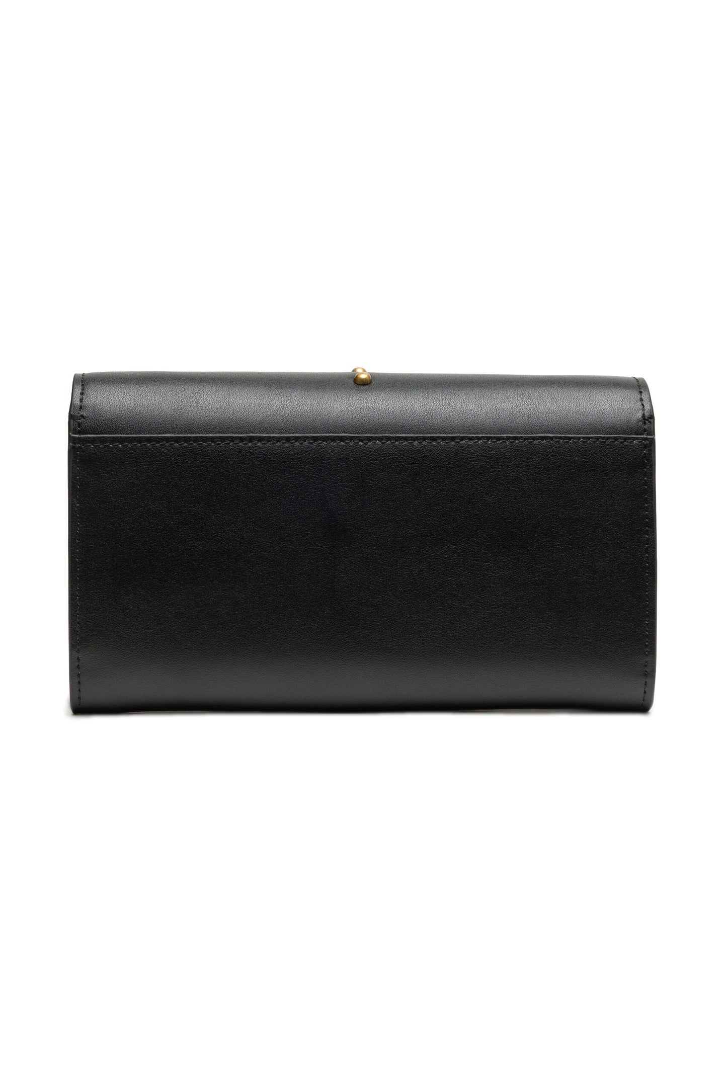 PINKO Black Mini Love Bag One Simply Womens Wallet