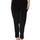 BENCIVENGA Black High Waist Straight Dress Trouser Pants