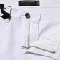 Dolce & Gabbana White Floral Sequined Embroid GIRLY Denim Jeans