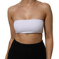 Dolce & Gabbana White Nylon Blend Bandeau Strapless Tube Top
