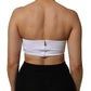 Dolce & Gabbana White Nylon Blend Bandeau Strapless Tube Top