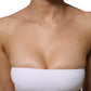 Dolce & Gabbana White Nylon Blend Bandeau Strapless Tube Top
