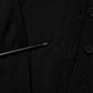 Dolce & Gabbana Black Virgin Wool Buttoned Cardigan Sweater