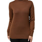 Dolce & Gabbana Brown Cashmere Turtle Neck Pullover Sweater