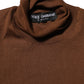 Dolce & Gabbana Brown Cashmere Turtle Neck Pullover Sweater