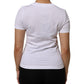 Dolce & Gabbana T-Shirt White Cotton Round Neck Short Sleeves I