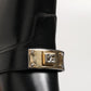 Dolce & Gabbana Black Logo Plaque Over The Calf Boots Shoes