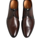 Dolce & Gabbana Brown Leather Lace Up Dress Men Derby Shoes