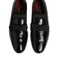 Dolce & Gabbana Leather Loafers Men Formal Dress Shoes