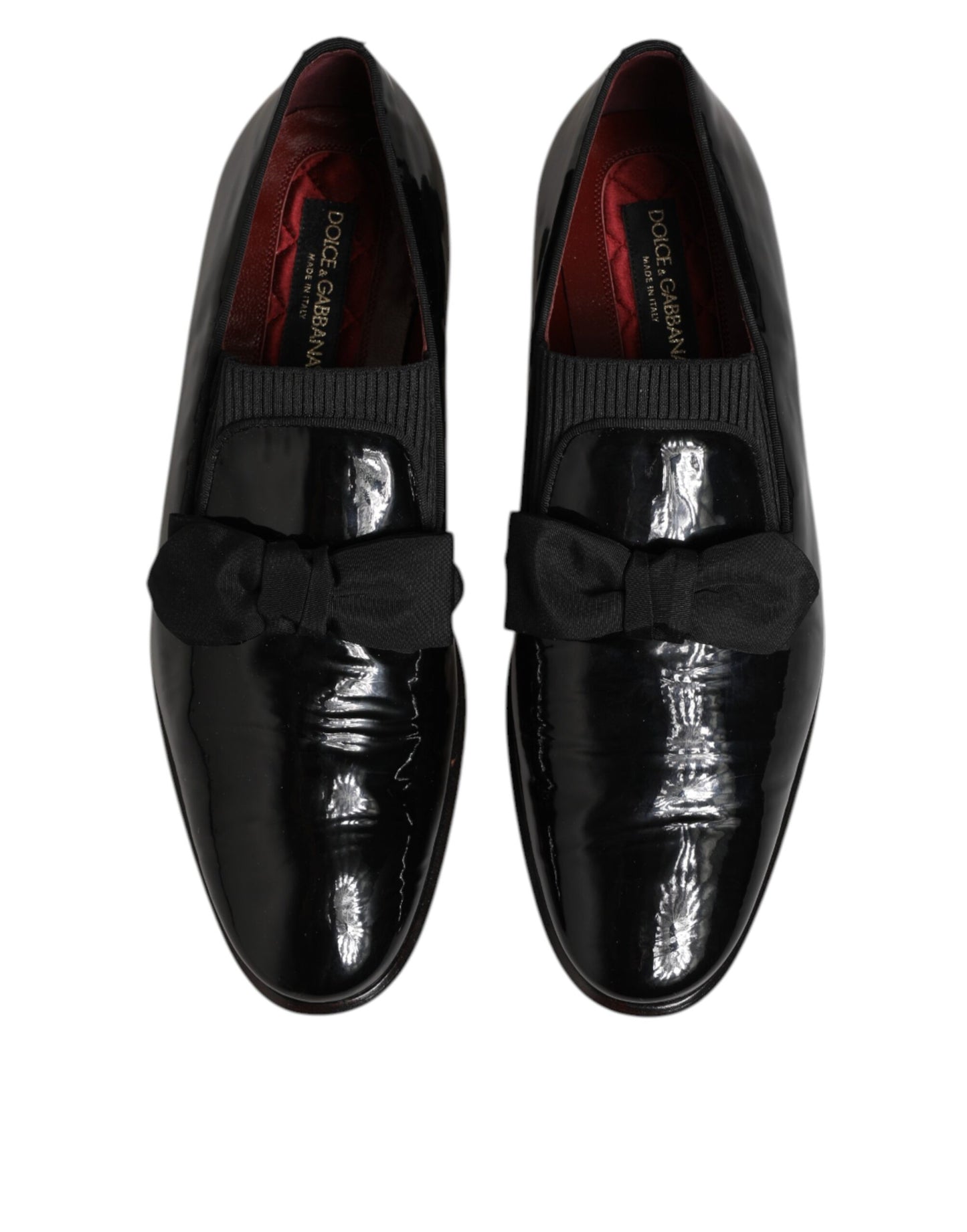 Dolce & Gabbana Leather Loafers Men Formal Dress Shoes