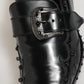 Dolce & Gabbana Black Embellished Dress Monk Strap Shoes