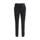 Burberry Black Cotton Casual Pants