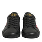 Dolce & Gabbana Black Street Life Low Top Men Sneakers Shoes