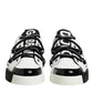 Dolce & Gabbana White Leather Logo Portofino Sneakers Shoes