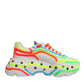 Dolce & Gabbana Multicolor Daymaster Low Top Sneakers Shoes