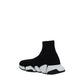 Balenciaga Black Polyester Athletic Sneakers