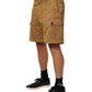 Dolce & Gabbana Brown Cotton Stretch Logo CargoBermuda Shorts Mens Shorts