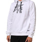 Dolce & Gabbana White Sacred Heart Hooded Sweatshirt Sweater Mens Sweater