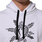Dolce & Gabbana White Sacred Heart Hooded Sweatshirt Sweater Mens Sweater