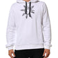 Dolce & Gabbana White Sacred Heart Hooded Sweatshirt Sweater Mens Sweater