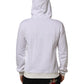 Dolce & Gabbana White Sacred Heart Hooded Sweatshirt Sweater Mens Sweater