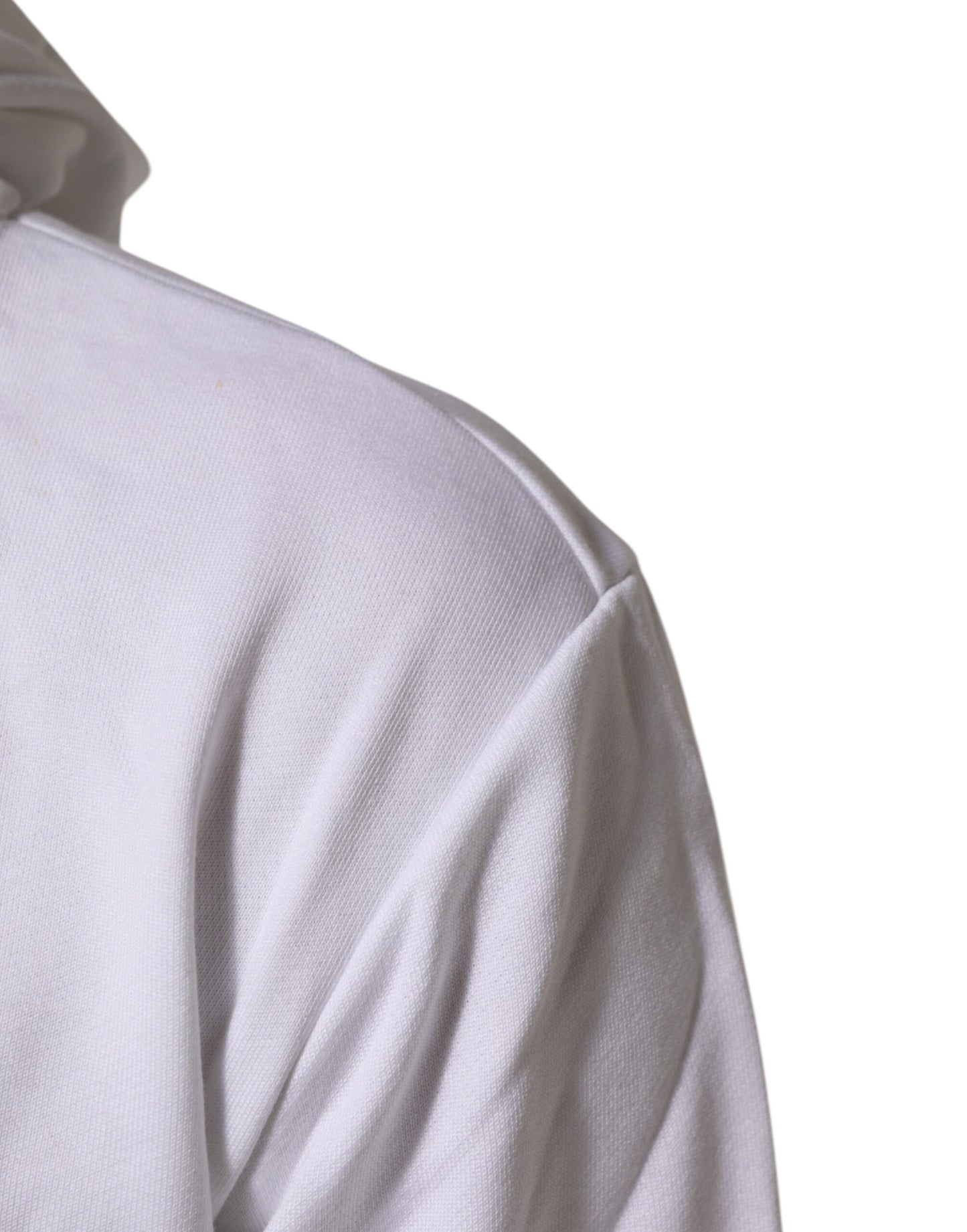 Dolce & Gabbana White Sacred Heart Hooded Sweatshirt Sweater Mens Sweater