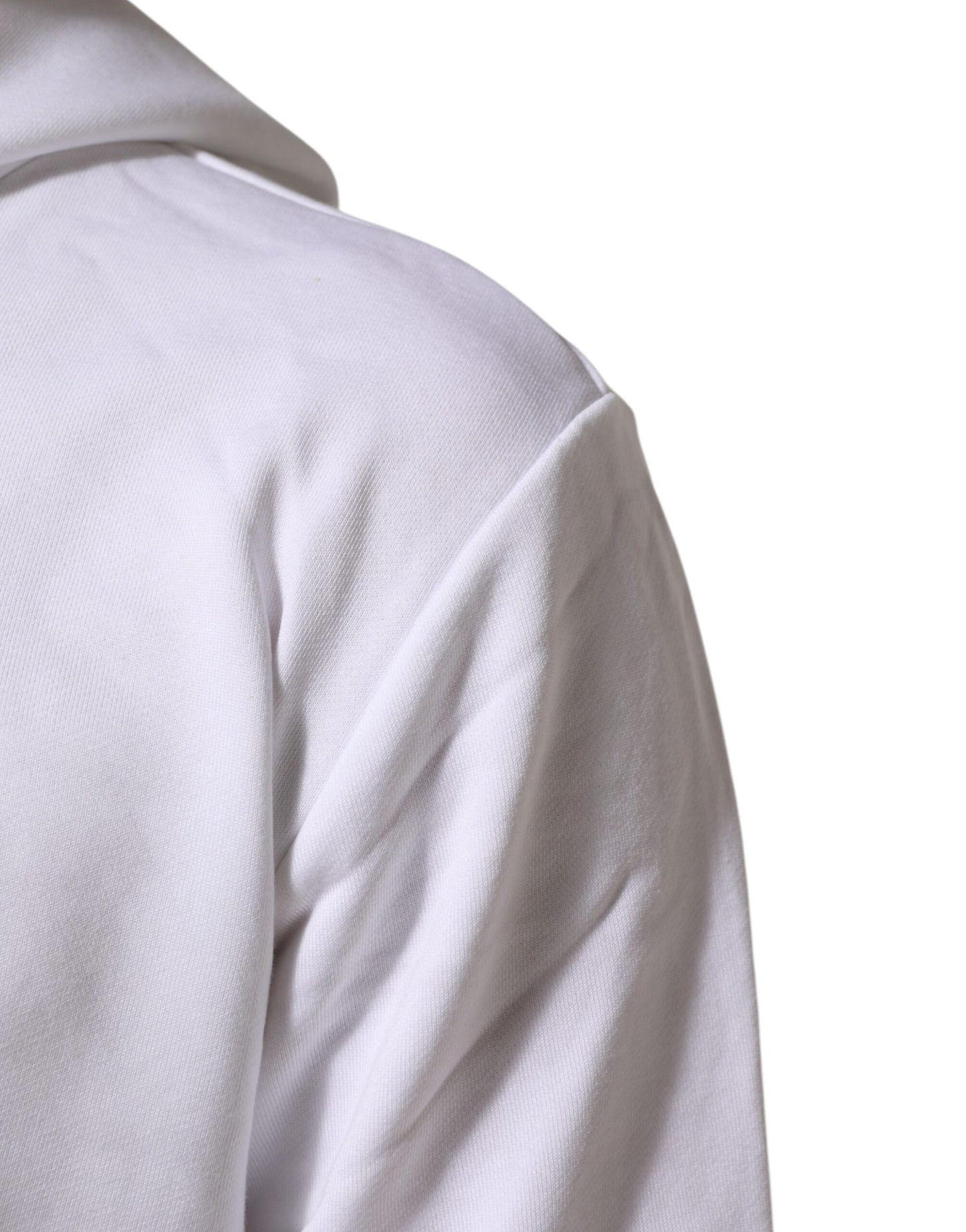 Dolce & Gabbana White Sacred Heart Hooded Sweatshirt Sweater Mens Sweater