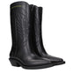 Christian Dior Black Cotton Boots