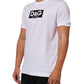 Dolce & Gabbana White Logo Print Cotton Crew Neck T-shirt Mens T-Shirt