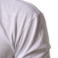 Dolce & Gabbana White Cotton Crown King Embroidery T-shirt Mens T-Shirt