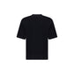 Off-White Black Cotton T-Shirt Mens T-Shirt