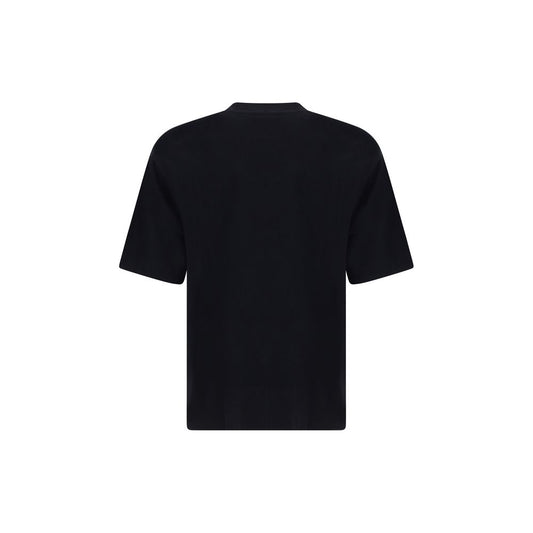 Off-White Black Cotton T-Shirt Mens T-Shirt