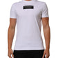 Dolce & Gabbana White Cotton Logo Print Crew Neck Men T-shirt Mens T-Shirt