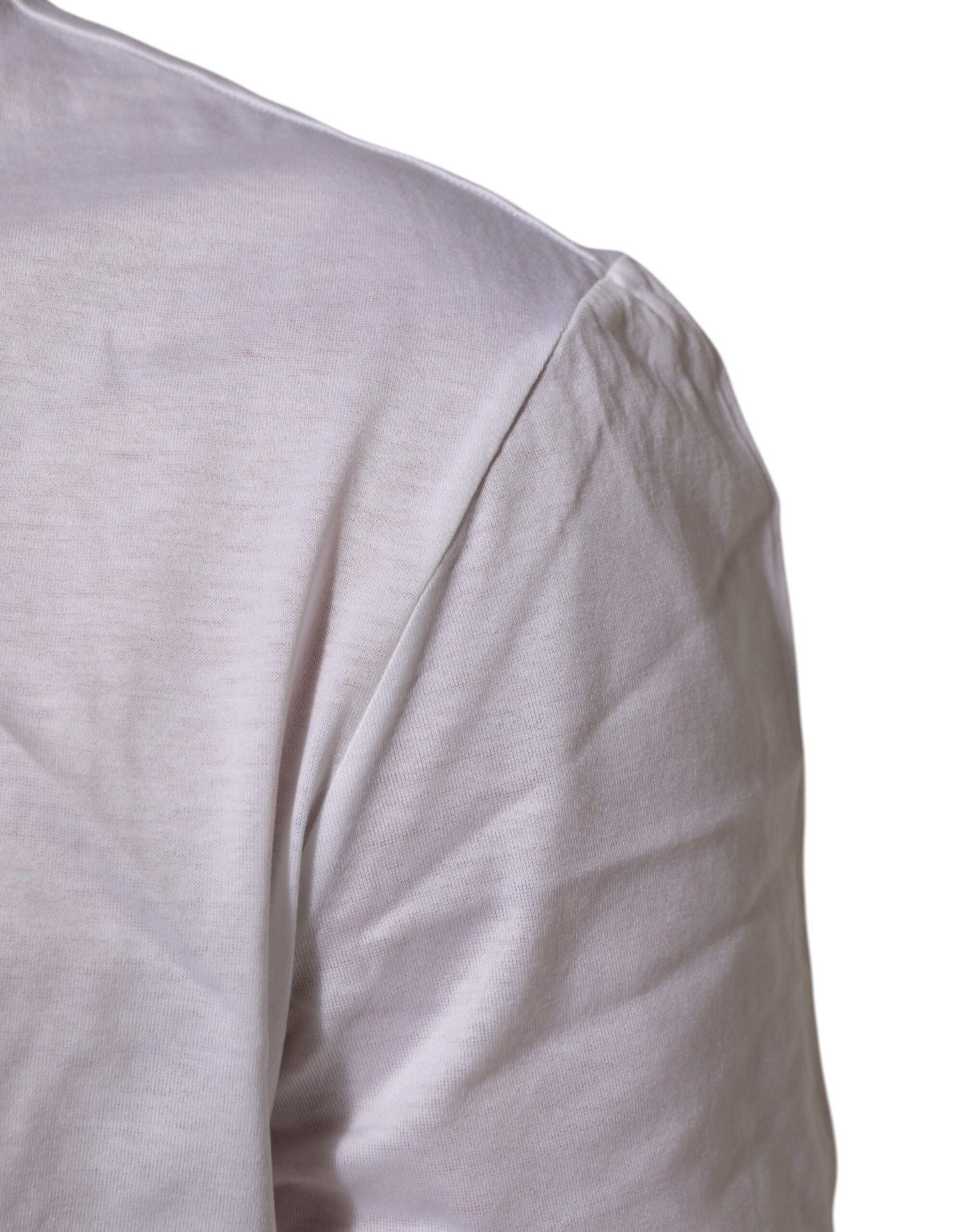 Dolce & Gabbana White Cotton Crew Neck Underwear Tee T-shirt Mens T-Shirt