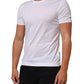 Dolce & Gabbana White Cotton Crew Neck Underwear Tee T-shirt Mens T-Shirt