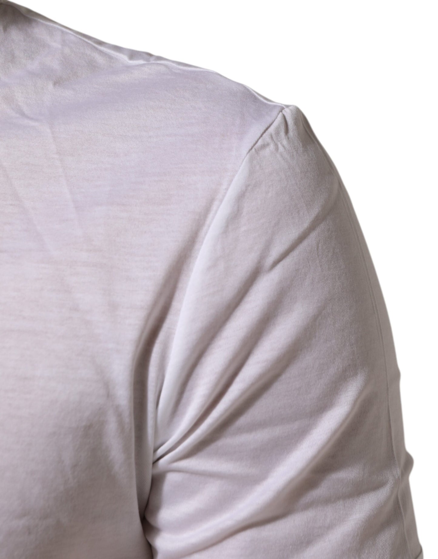 Dolce & Gabbana White Cotton Crew Neck Underwear Tee T-shirt Mens T-Shirt