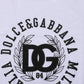 Dolce & Gabbana White Cotton Logo Print Crew Neck T-shirt Mens T-Shirt