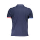 La Martina Blue Cotton Polo Shirt Mens T-Shirt