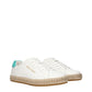 Palm Angels White Leather Low Top Sneakers