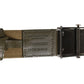 Dolce & Gabbana Military Green Nylon Logo Metal Buckle Belt